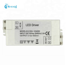 boqi Constant Voltage Led Driver 12v 4A 48w power supply for led mirror light and led tape light CE SAA FCC